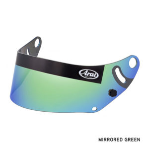 Arai CK-6 Mirrorized Visor Green