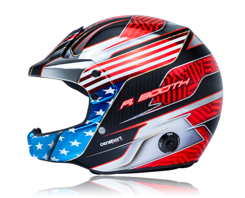 Ryan Booth Helmet – Censport Graphics