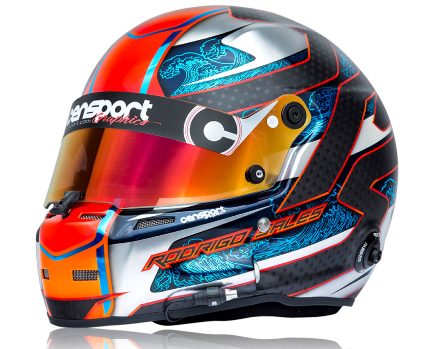 Rodrigo Sales Helmet – Censport Graphics